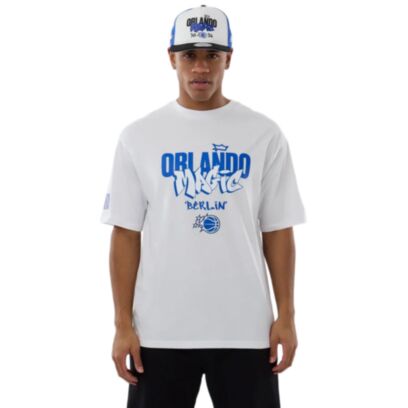 T-shirt New Era Orlando Magic Blanc pour homme