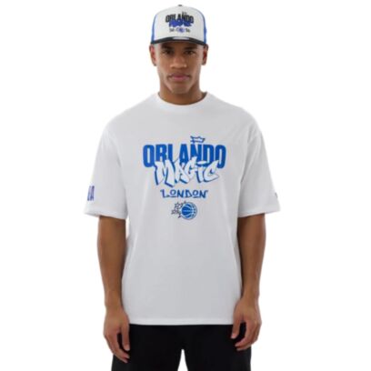 T-shirt New Era Orlando Magic Blanc pour homme