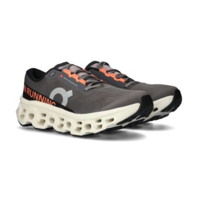 Chaussures de running On Cloudmonster 3 Gris pour homme