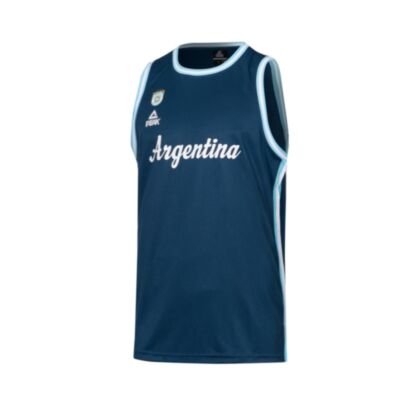 Maillot de basket Peak Argentine Bleu Foncé pour homme