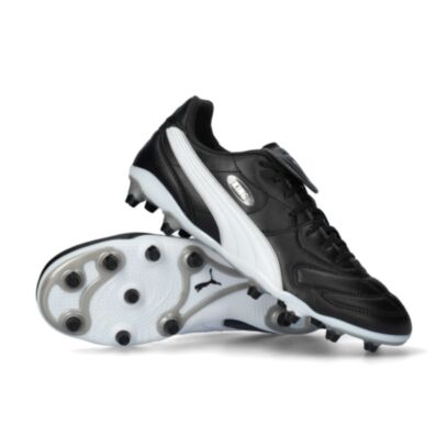 Chaussures de football Puma King Liga - FG Noir