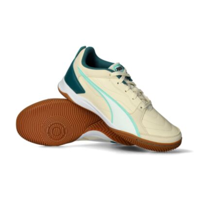 Chaussures de futsal Puma Pressing IV Beige