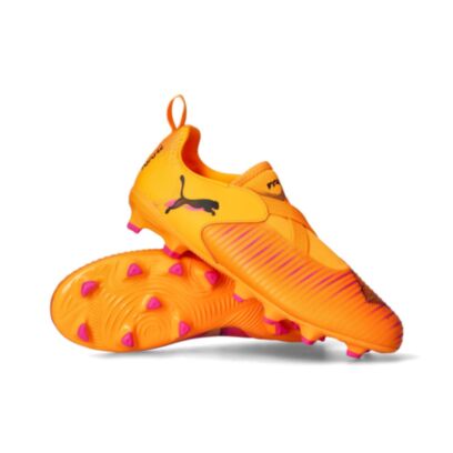 Chaussures de football Puma Future 8 Match FG Orange pour enfant
