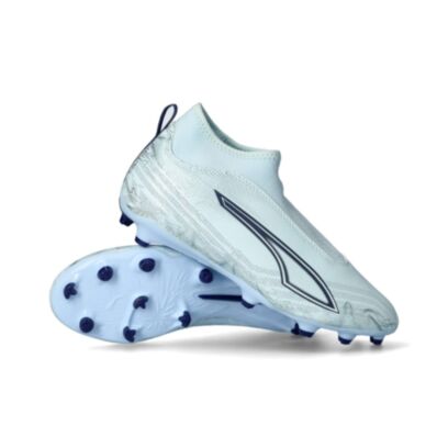 Chaussures de football Puma Ultra 6 Match FG Turquoise pour enfant