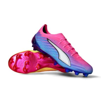 Chaussures de football Puma Ultra 6 Ultimate FG Bleu foncé & Rose