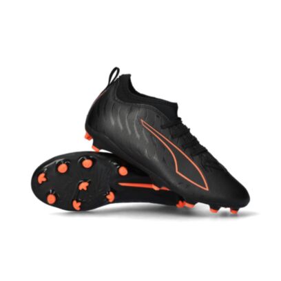 Chaussures de football Puma Ultra 6 Match FG Noir pour enfant