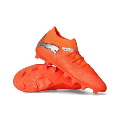 Chaussures de football Puma Future 9 Pro FG Rouge pour enfant