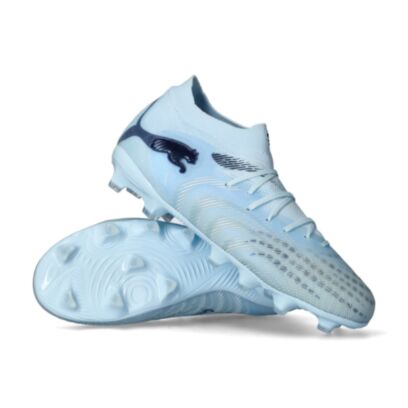 Chaussures de football Puma Future 9 Pro FG Turquoise pour enfant