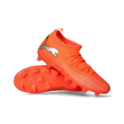 Chaussures de football Puma Future 9 Match FG Rouge pour enfant