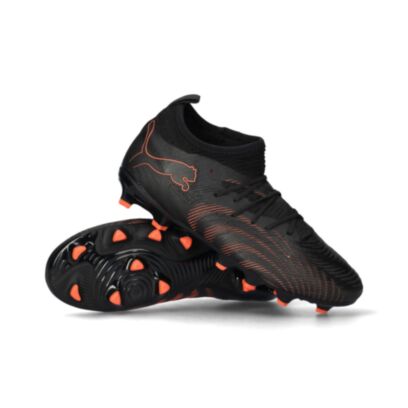 Chaussures de football Puma Future 9 Match FG Noir pour enfant