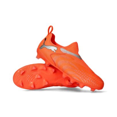 Chaussures de football Puma Future 9 Match FG Rouge pour enfant