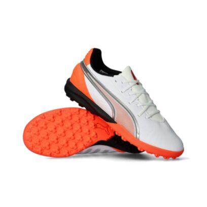 Enfant King Match Turf - White-Glowing Red-Black-Silver