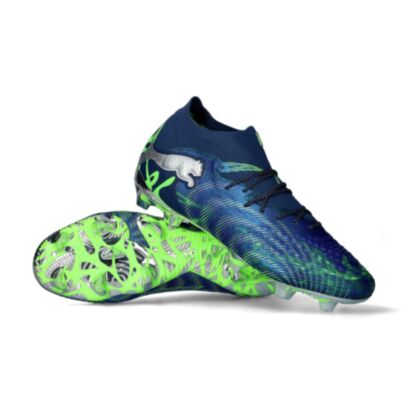 Chaussures de football Puma Future 9 Ultimate FG Bleu Foncé