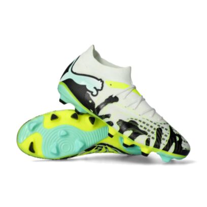 Chaussures de football Puma Future 9 Match FG Blanc