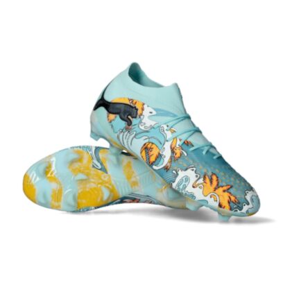 Chaussures de football Puma Future 9 Ultimate FG Turquoise