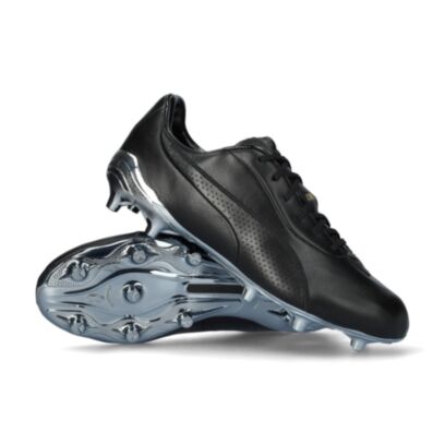 Chaussures de football Puma King Platinium Ultimate FG Noir