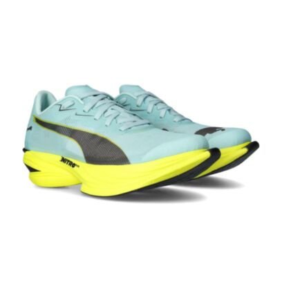 Chaussures de running Puma Fast-R Nitro Elite 3 Jaune & Bleu pour femme