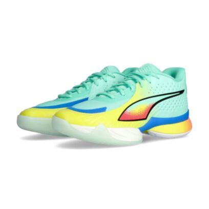 Chaussures Puma Stewie 5 Turbo Femme - Mint Jelly-PUMA Black-Lemon Crush