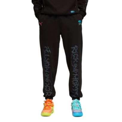 Pantalon de jogging Puma Hoops x Rick and Morty Noir pour homme