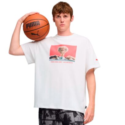 T-shirt Puma Hoops x E.T. Blanc pour homme