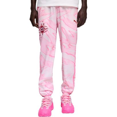 Pantalon de jogging Puma La Francé Rose pour femme