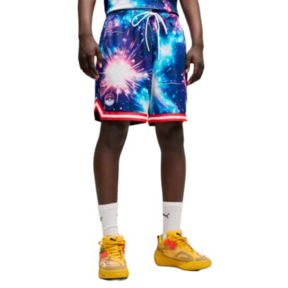 Pokemon X Hoops Mewtwo Short - Black-AOP
