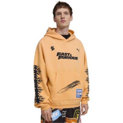 Sweat-shirt Puma Lamelo Ball Orange pour homme