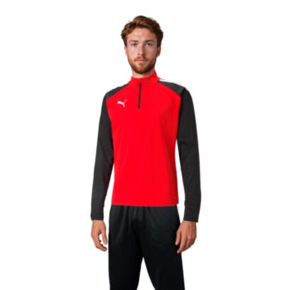 Sweat-shirt Puma teamLIGA Rouge pour Homme
