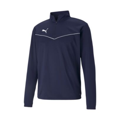 Sweat-shirt Puma teamRISE Bleu Foncé pour homme