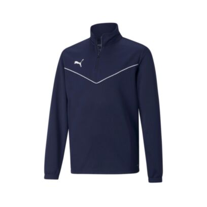 Sweat-shirt Puma teamRISE Bleu Marine pour Enfant