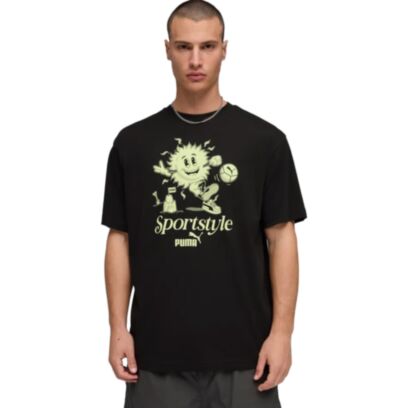 T-shirt Puma Graphic Noir