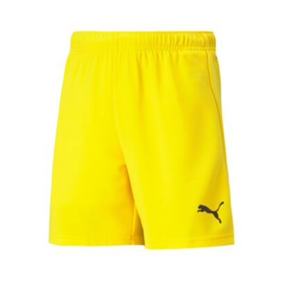 Short Puma teamRISE Jaune pour Enfant