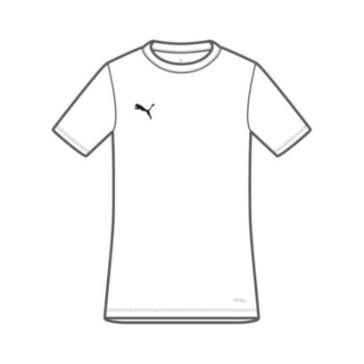 Maillot Puma teamRISE Blanc pour enfant