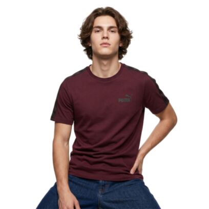 T-shirt Puma Essentials Bordeaux pour homme