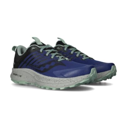 Chaussures de trail Saucony Ride TR2 Gore-Tex Bleu pour homme