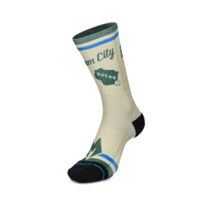 Chaussettes Stance Milwaukee Bucks Beige