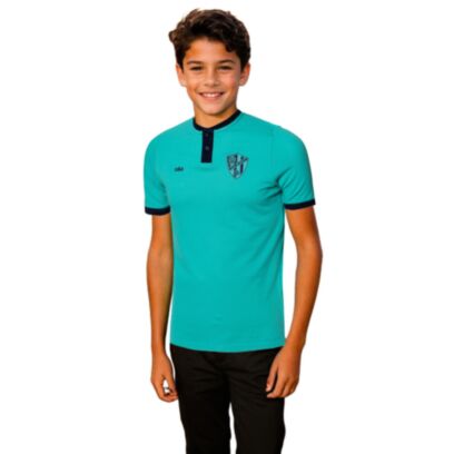 Polo Soka Sd Huesca Turquoise pour enfant