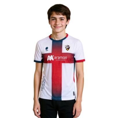 Maillot Soka Sd Huesca Blanc pour enfant