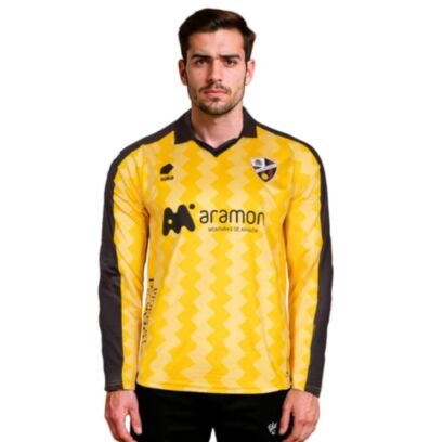 Maillot Soka Sd Huesca Jaune pour homme