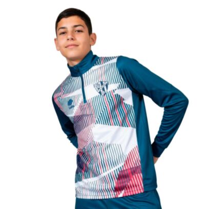 Sweat-shirt Soka Sd Huesca Bleu pour enfant