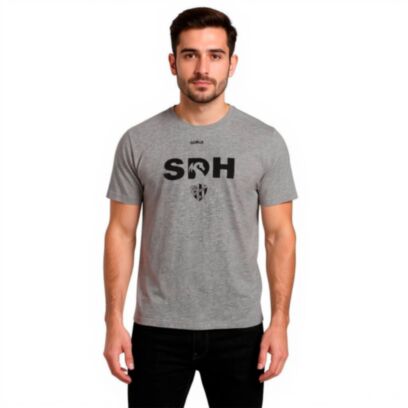 T-shirt Soka Sd Huesca Gris pour homme