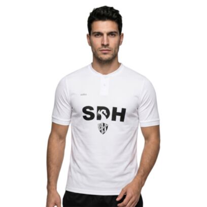 Polo Soka Sd Huesca Blanc pour homme