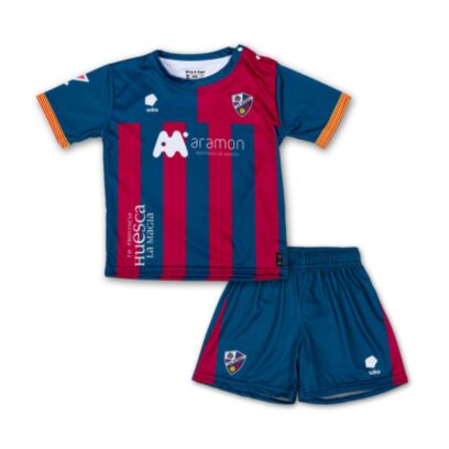 Ensemble Soka Sd Huesca Bleu Foncé & Bordeaux pour enfant
