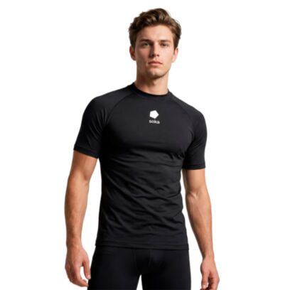 T-shirt Soka Soul Noir pour Homme