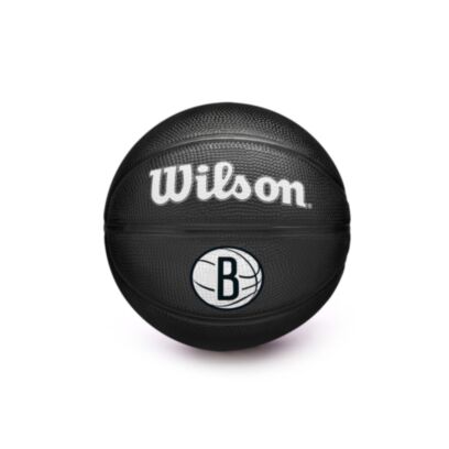 Ballon de basket Wilson Brooklyn Nets Noir pour enfant