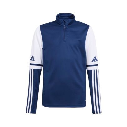 Haut d'entrainement 1/4 Zip adidas Squadra 25 Bleu Marine pour enfant