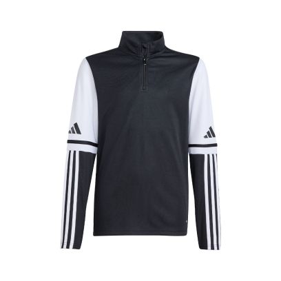 Haut d'entrainement 1/4 Zip adidas Squadra 25 Noir pour enfant