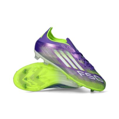 Chaussures de football adidas F50 Elite FG Violet pour enfant