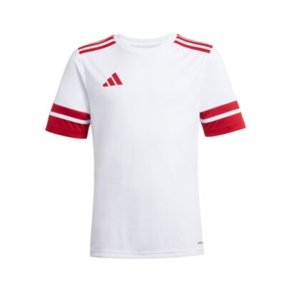 Maillot adidas Squadra 25 Blanc & Rouge pour Enfant