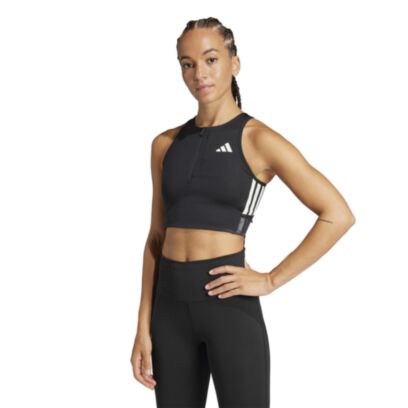 T-shirt adidas Adizero Noir pour femme